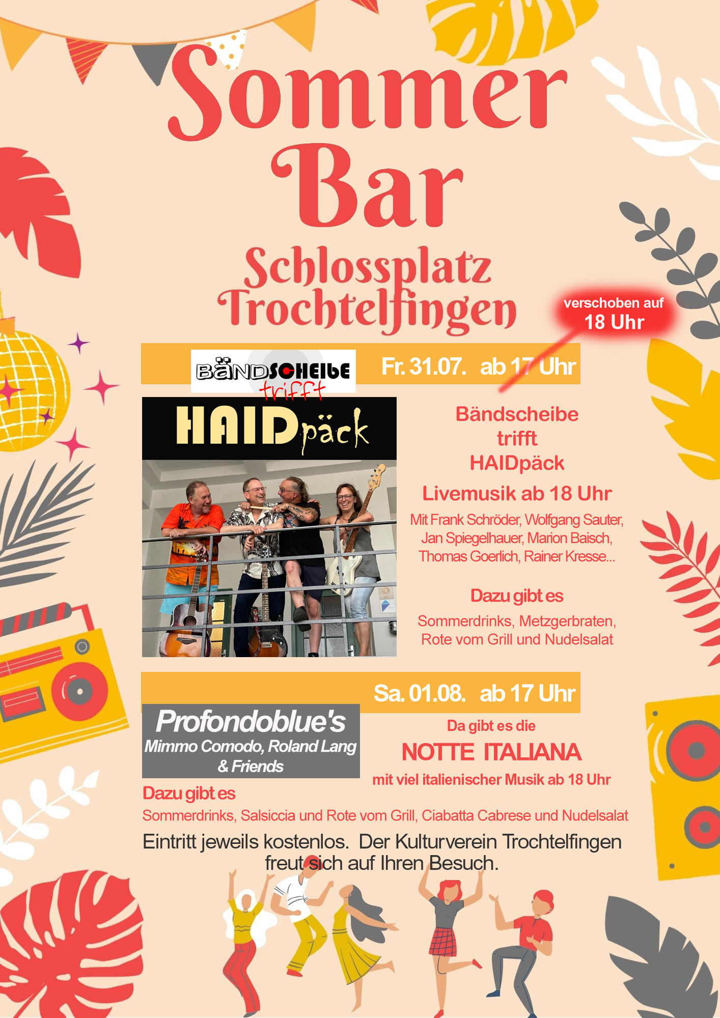 Sommerbar 2026 Trochtelfingen Schlossplatz